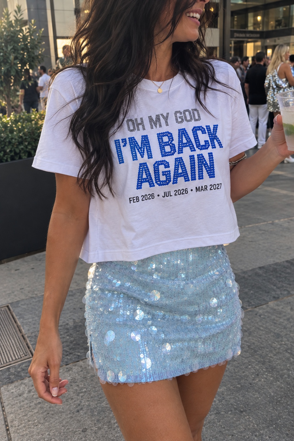 Complete look: OH MY GOD, I’M BACK AGAIN